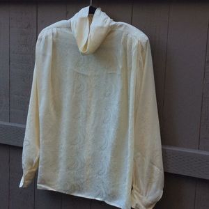 Bassonova Silk Blouse Top